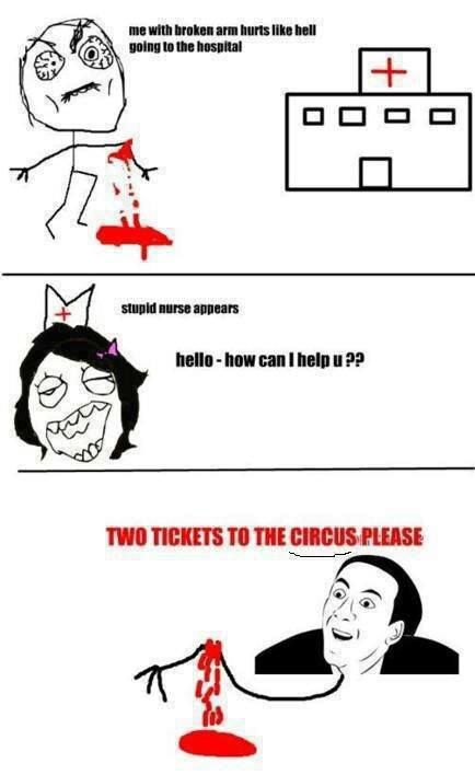two tickets to the circus please