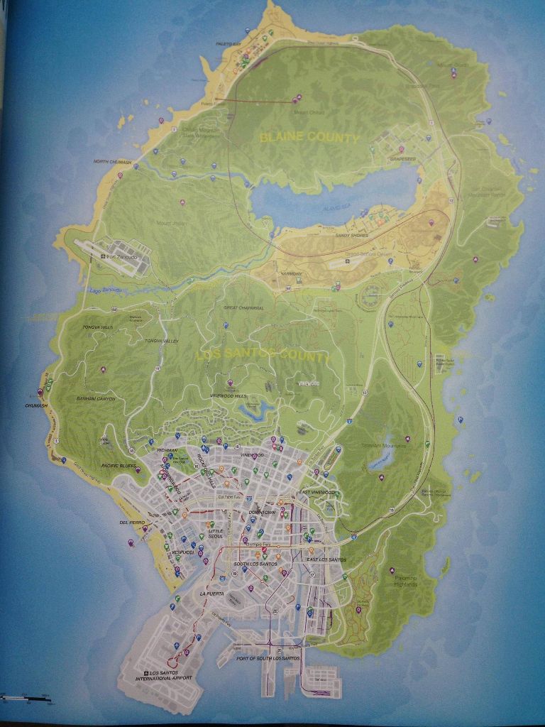 Is this the GTA V map?