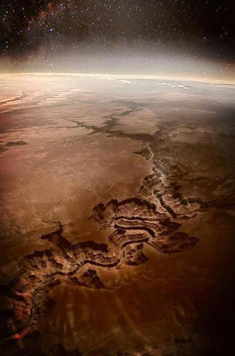 Grand Canyon from space