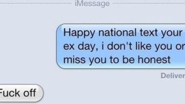best ex girlfriend texts
