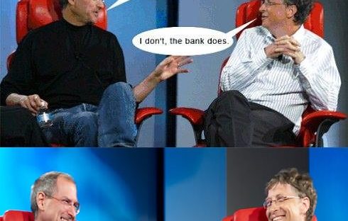 Bill Gates And Steve Jobs Meme