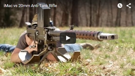 iMac vs 20mm Anti-Tank Rifle